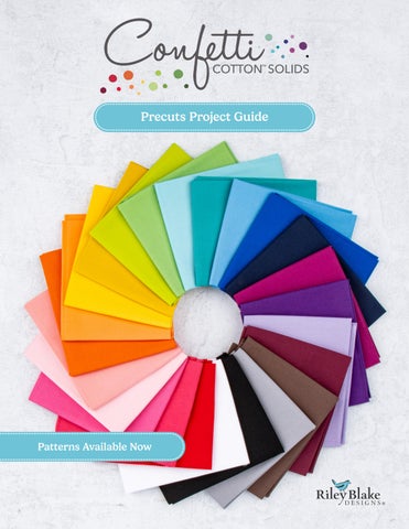 Confetti Cotton Precuts Project Guide