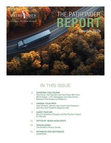 The Pathfinder Report - October 2026
