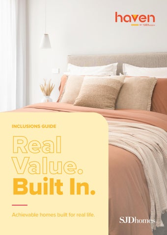 SJD Homes | Haven Booklet