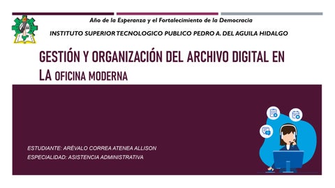 Gestión y Organización_Atenea Arévalo