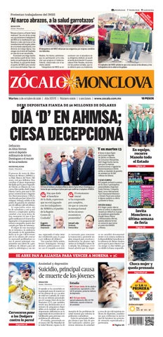 Monclova 13 de octubre de 2026