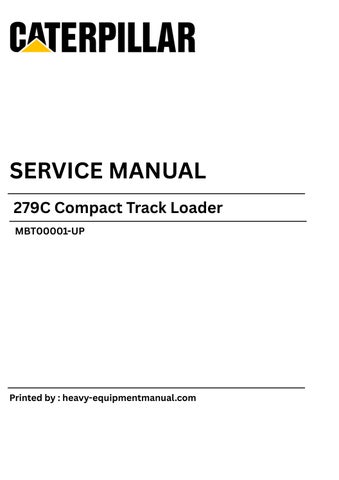 CAT 279C (MBT00001-UP) Service Repair Manual PDF