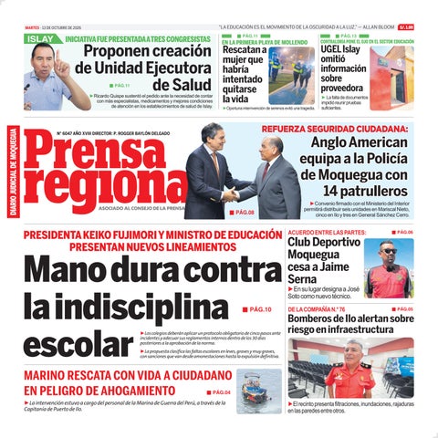 La Prensa Regional – Martes 13 de octubre de 2026