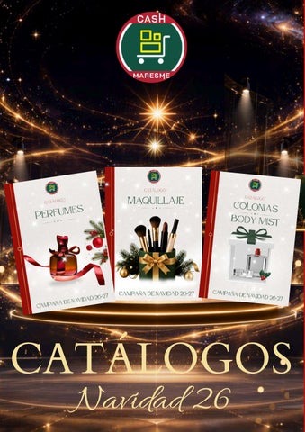 NAVIDAD 26 FRAGANCIAS Y MAQUILLAJE