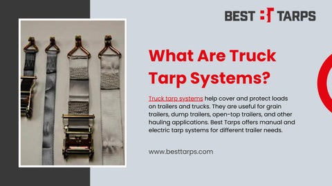 Easy Truck Tarp Systems for Grain and Dump Trailers