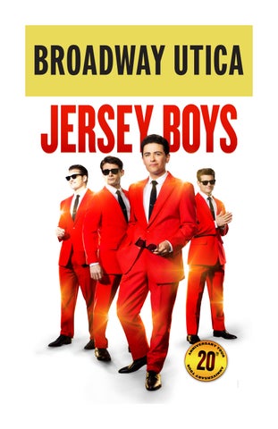Jersey Boys | October 14-15. 