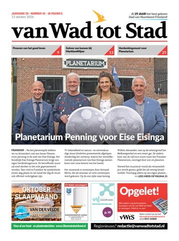 van Wad tot Stad | 2026 | 42