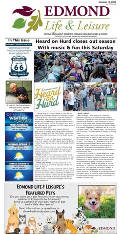 Edmond Life and Leisure- October 15, 2026