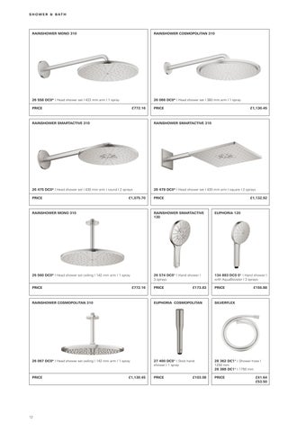 Grohe 2026 PVD Colours 家具手册 第 14 页
