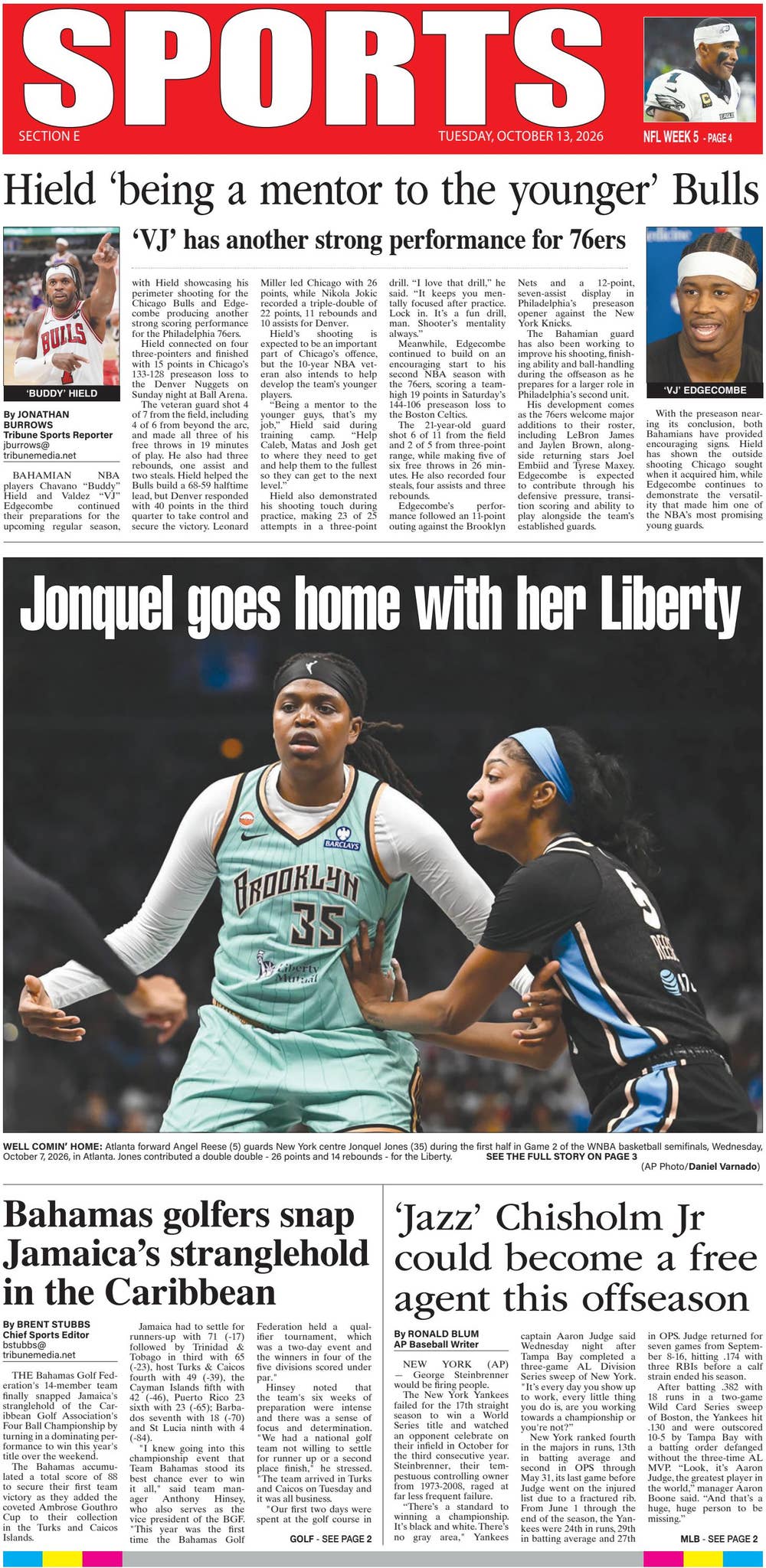 10132026 SPORTS by tribune242 - Issuu