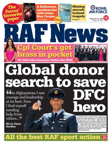 RAF News Edition 1642, October 16, 2026