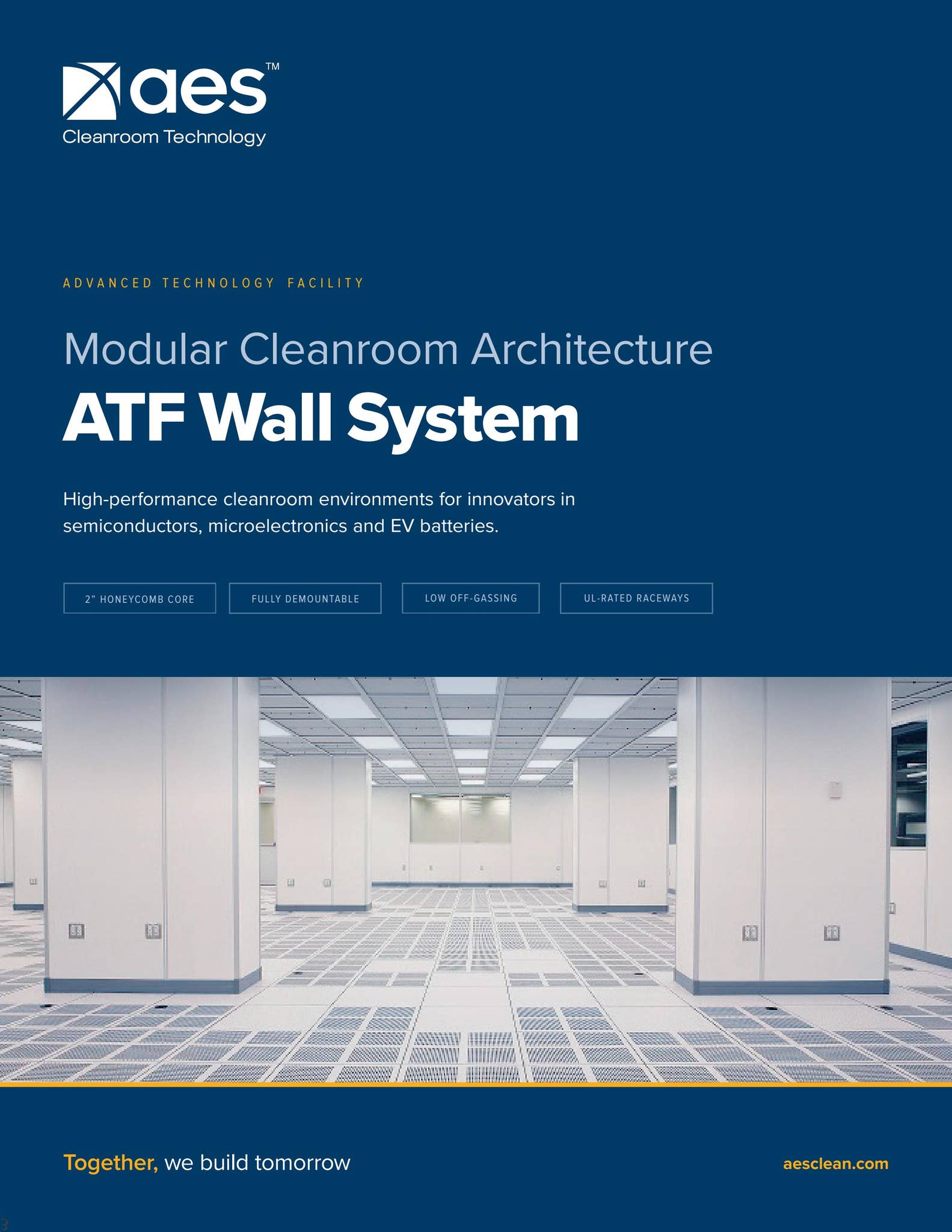 ATF Wall System | Modular Cleanroom Walls | AES by AES Clean Technology ...