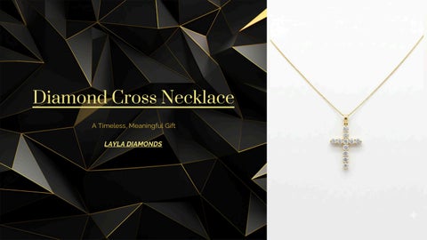 Diamond Cross Necklace By Layla Diamonds