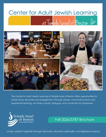 CAJL Fall 2026 Brochure