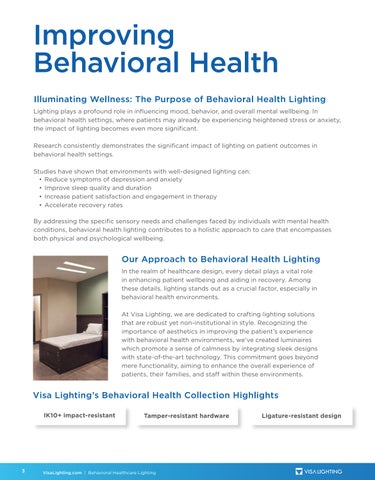 Behavioral Health 灯饰目录 第 4 页