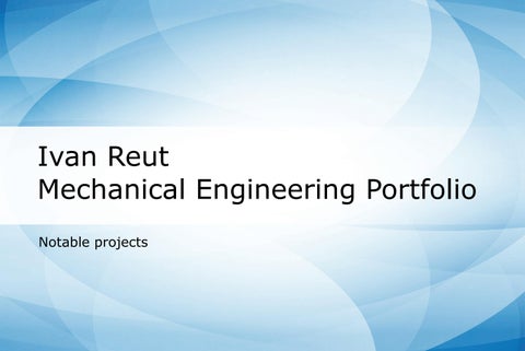 Ivan Reut Portfolio