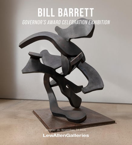 Bill Barrett - Governor's Award Celebration Exhibition 