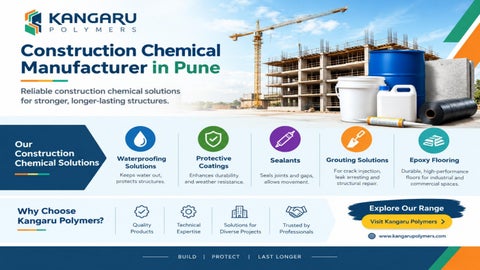 Construction Chemical Manufacturer in Pune | Kangaru Polymers