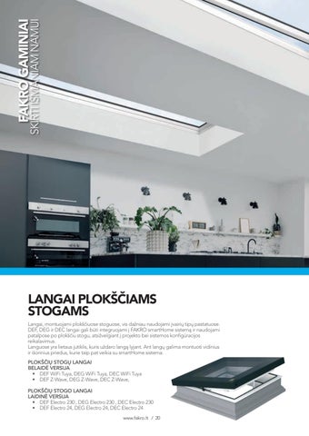 FAKRO LT - ISMANUSIS NAMAS 第 20 页