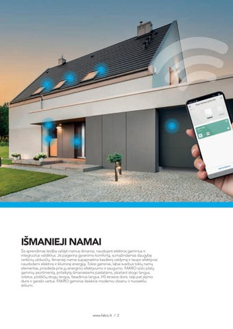FAKRO LT - ISMANUSIS NAMAS 第 2 页