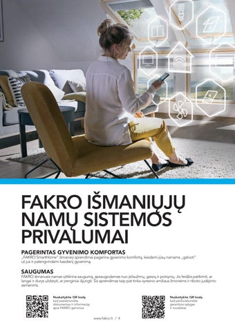 FAKRO LT - ISMANUSIS NAMAS 第 4 页