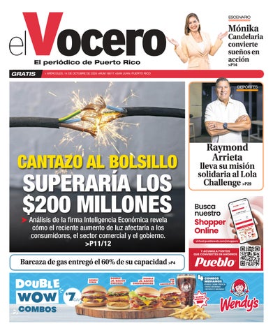 EL VOCERO | Edición miércoles, 14 de octubre de 2026