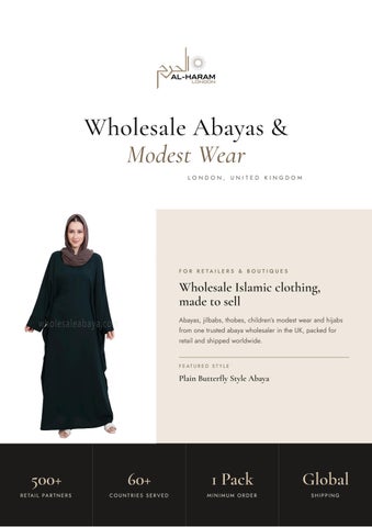 Build Your Modest Wear Collection with Al-Haram Ltd