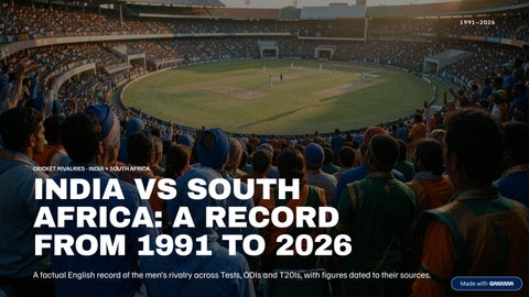 India National Cricket Team vs South Africa National Cricket Team Timeline
