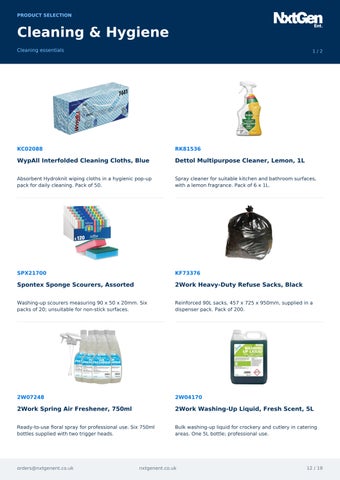 NxtGen 办公 Workplace Essentials 第 12 页