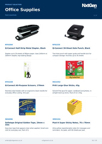 NxtGen 办公 Workplace Essentials 第 3 页