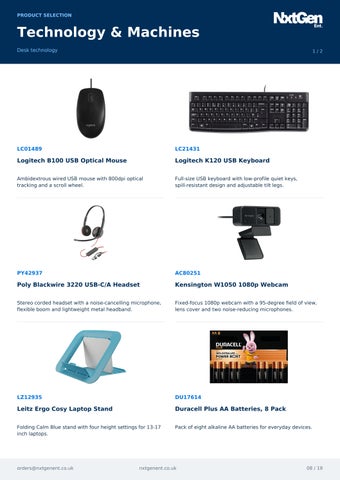 NxtGen 办公 Workplace Essentials 第 8 页