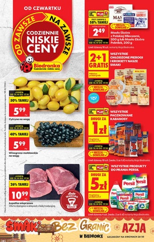 Biedronka gazetka od 15.10 do 21.10.2026