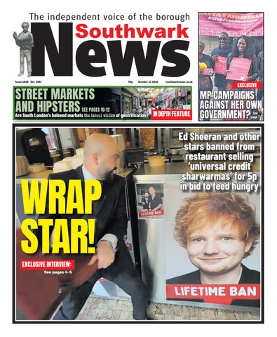 Southwark News - October 15th 2026