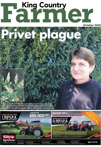 King Country Farmer | October 15, 2026