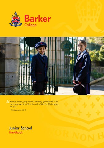 Junior School Handbook 2026