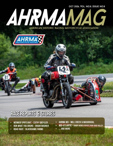 AHRMA MAG Oct 2026