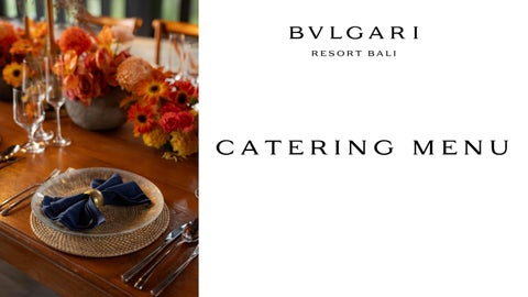 Catering Menu 2026