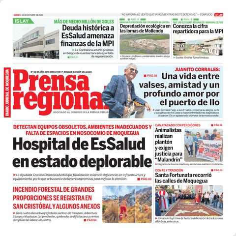 La Prensa Regional – Jueves 15 de octubre de 2026