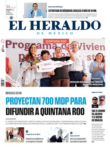 El Heraldo Quintana Roo de 15 de octubre del 2026