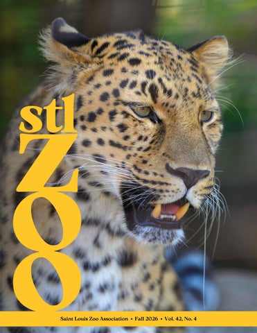 Fall 2026 stlzoo magazine