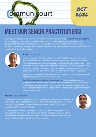 Communicourt October 2026 Newsletter