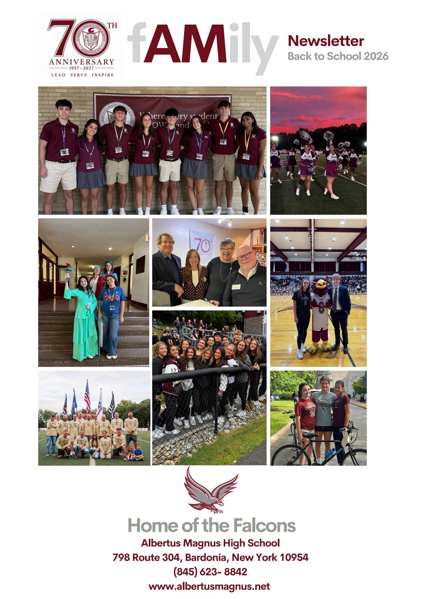 2026 - Back to School fAMily Newsletter by Albertus Magnus High School ...