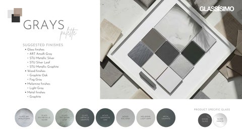 GLASSISIMO 家具目录 · The Chromatic Trays by 第 9 页