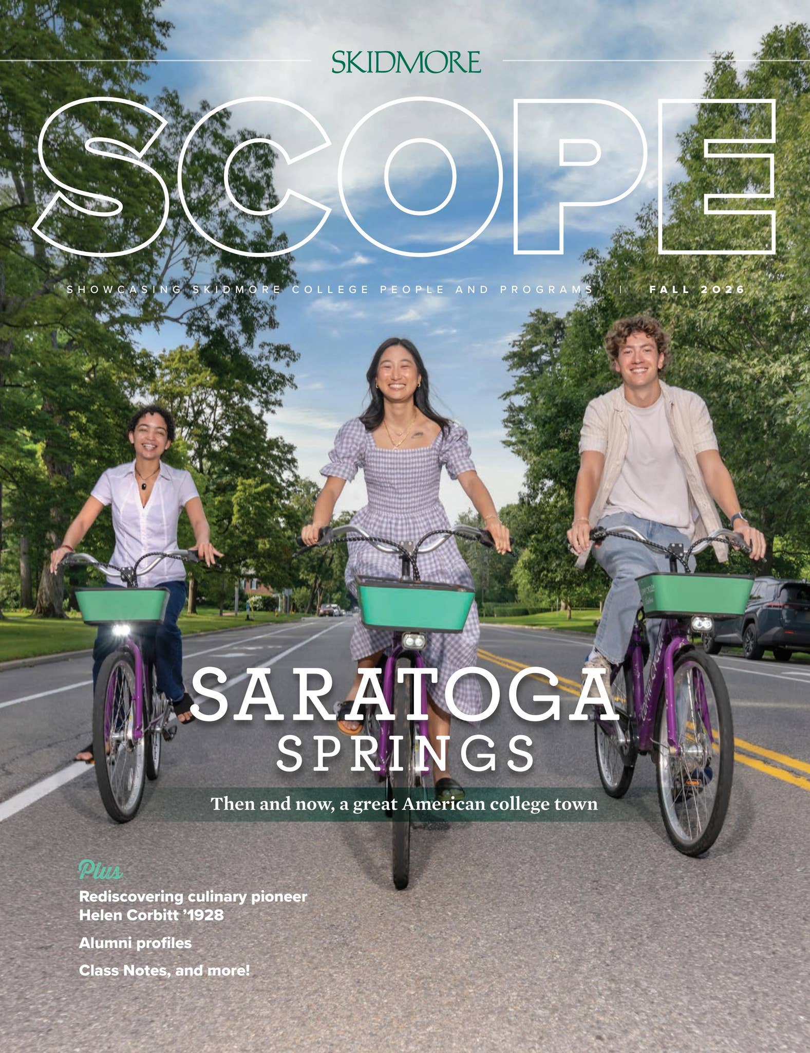 SCOPE Magazine, Fall 2026 by Skidmore College - Issuu