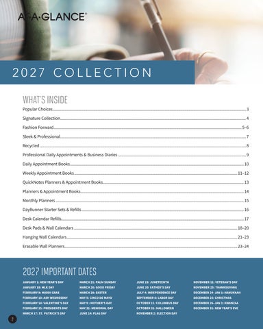 Indoff Calendars 2027 第 2 页