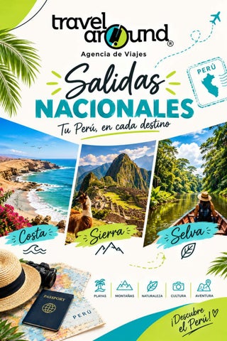 Salidas nacionales_ Costa, Sierra y Selva