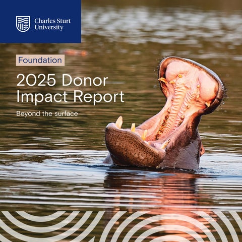 2025 Charles Sturt Foundation Impact Report_issuu