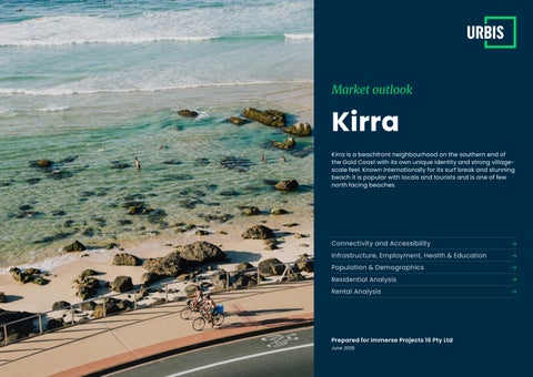Urbis Report - Market Outlook: Kirra 