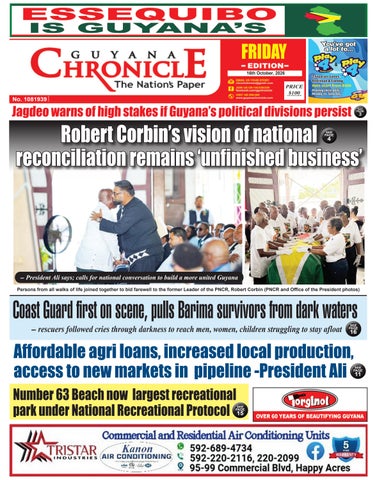 Guyana Chronicle E-Paper 16-10-2026