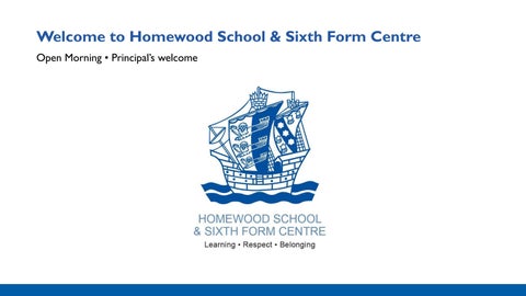 Welcome to Homewood Open Mornings